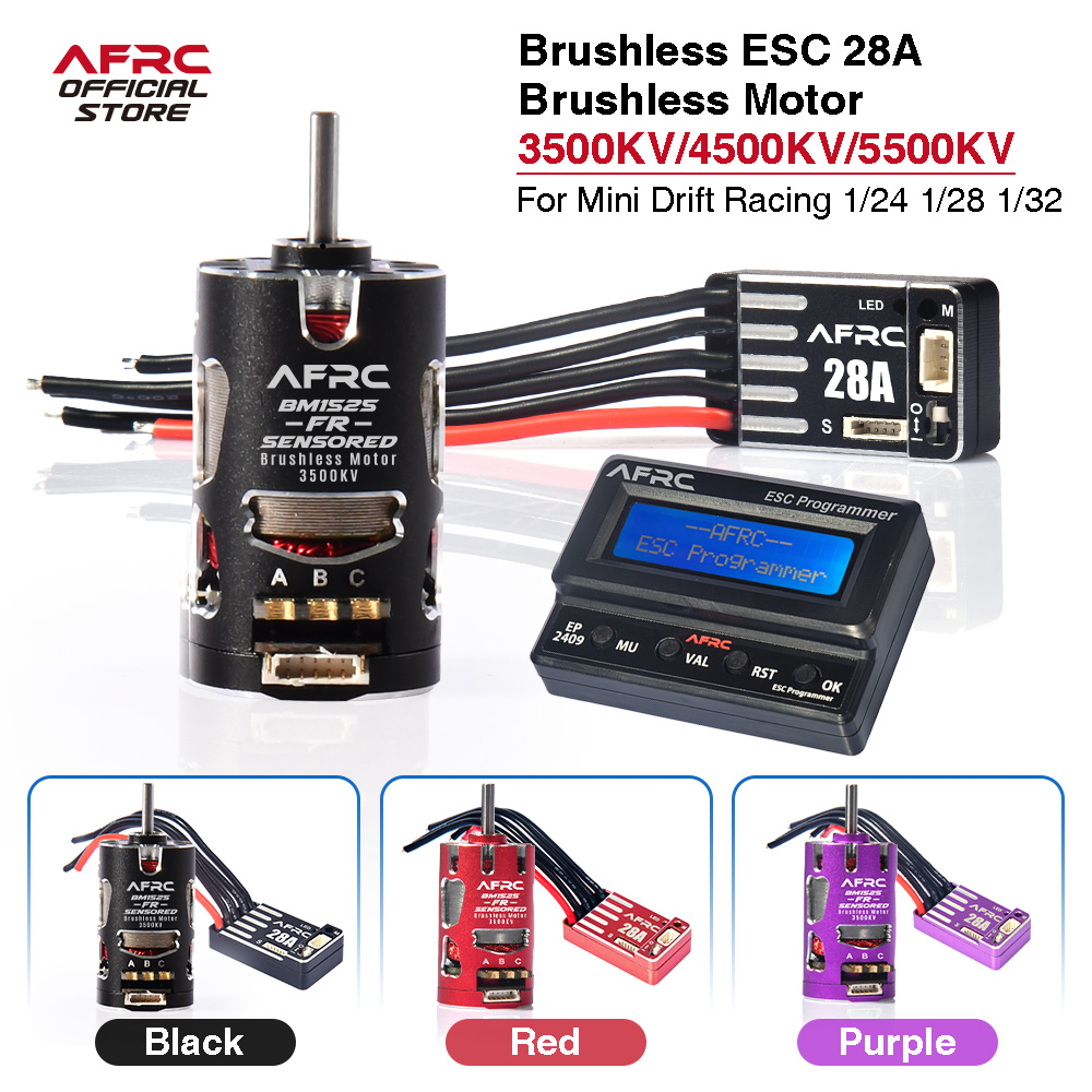 Rc Drift Car Kit - AFRC ESC 28A Brushless Power Kit(Set)