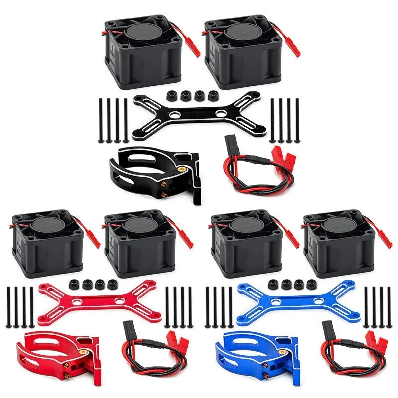 Rc Drift Car Kit - RC Car Metal Dual Cooling Fan