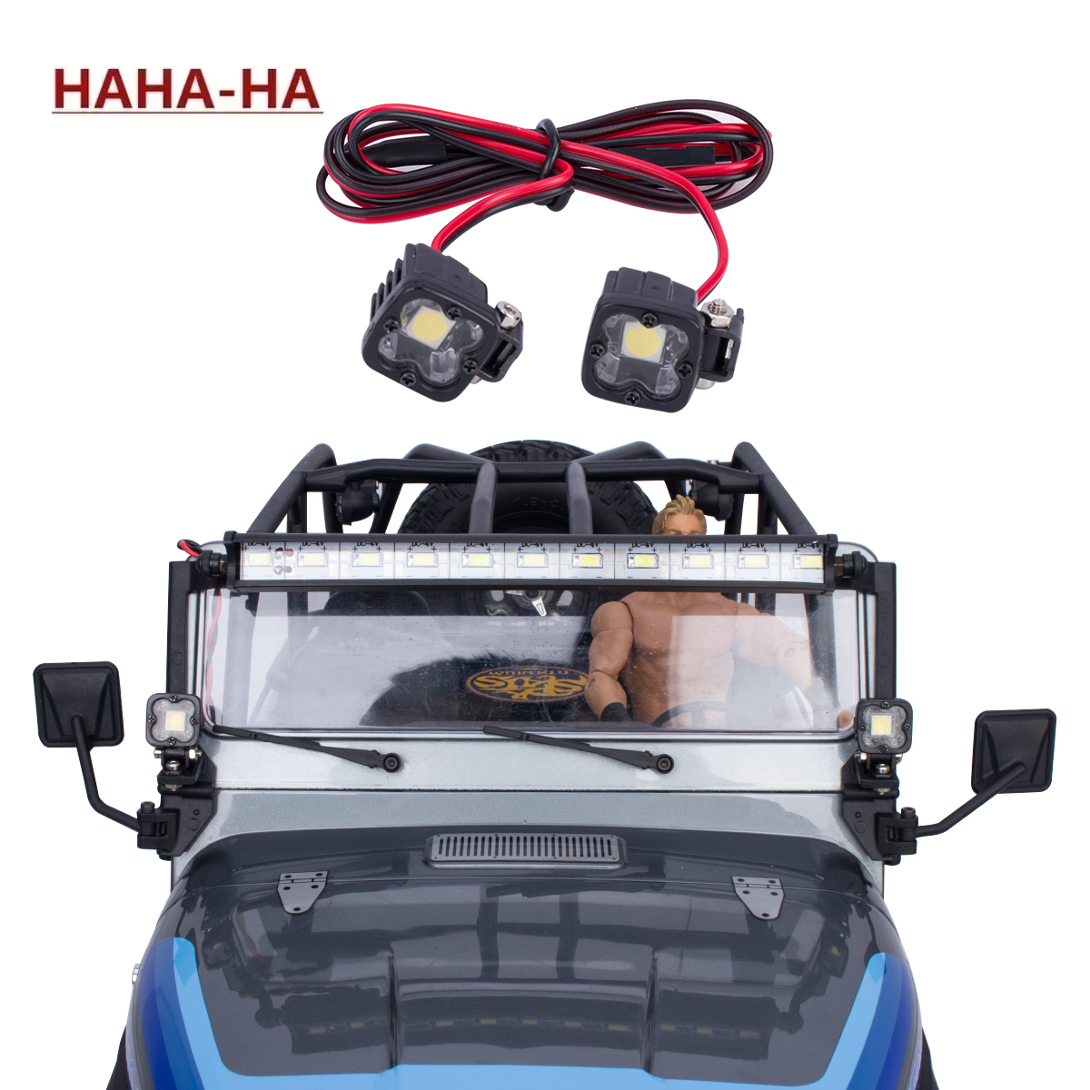 Drone Lidi Rc - RC Car Square Bright LED Top