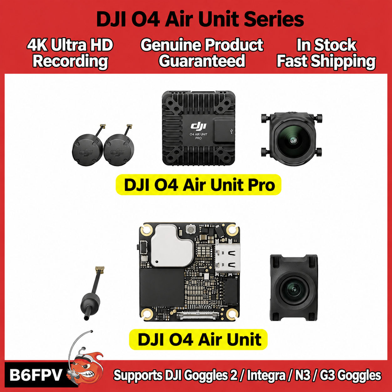 Drone Rc Remote Control - DJI O4 Air Unit Series Flagship