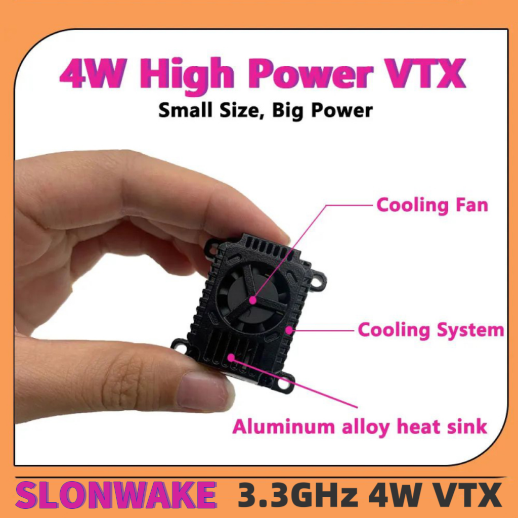 SLONWAKE FPV 3.3G 16CH 4000mW  - Drone Rc Remote Control のレビューと価格