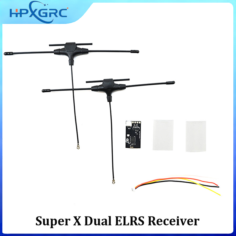 HPXGRC-Super X Dual ELRS Recei - Drone Rc Frequency のレビューと価格