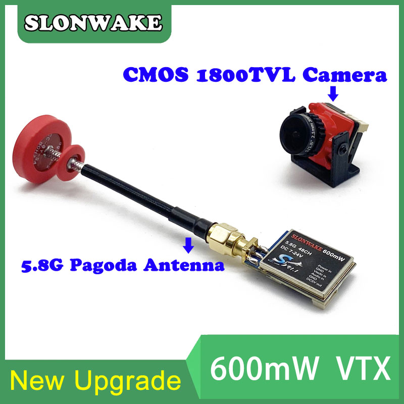 5.8G 48CH 600mW adjustable VTX - Drone Rc Remote Control のレビューと価格