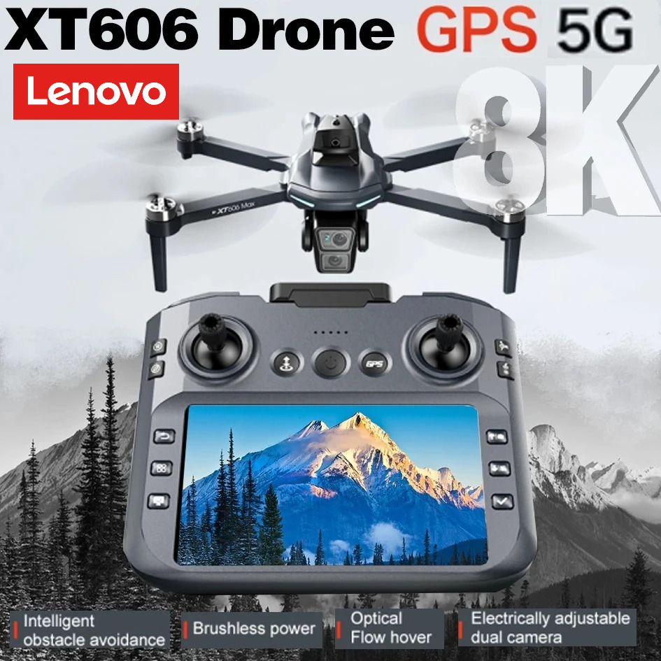 Lenovo XT606 Drone Professiona - Drone E88Pro Rc 4K のレビューと価格