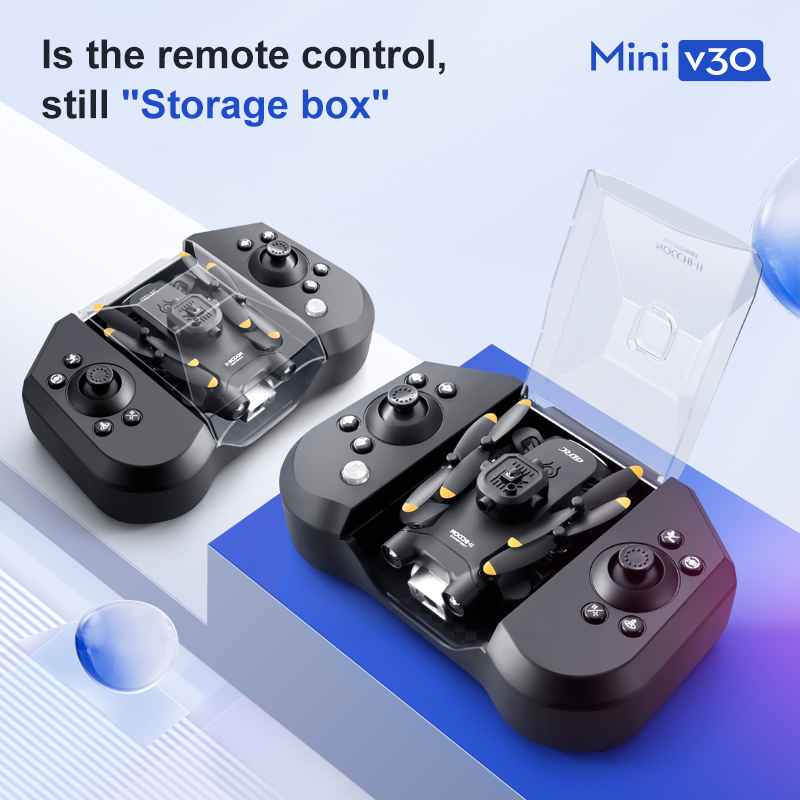 Mini V30 WiFi FPV Drone With 4 - Drone E88Pro Rc 4K のレビューと価格