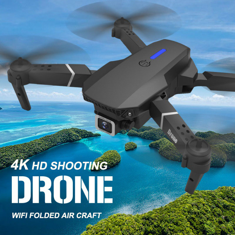 E88pro Drone Professional Dron - Drone E88Pro Rc 4K のレビューと価格