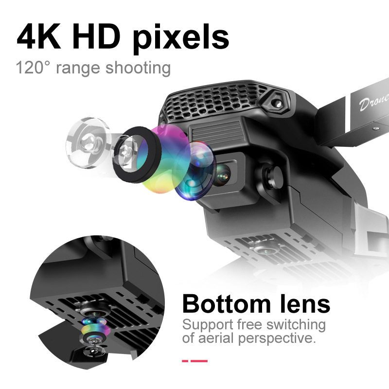 E88pro Drone Professional Dron - Drone E88Pro Rc 4K のレビューと価格