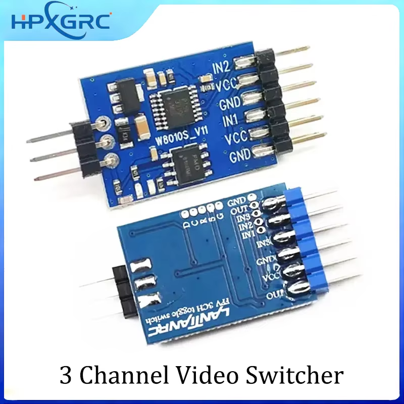3 Channel Video Switcher Modul - Drone Rc Fpv Manual のレビューと価格
