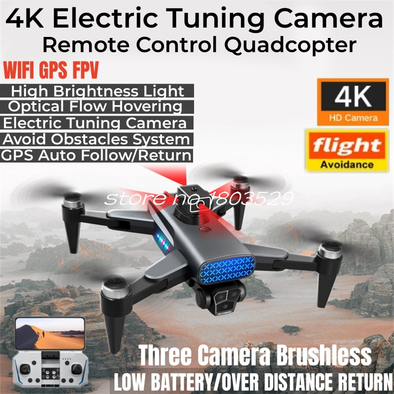 4K ESC GPS Follow Me Brushless - Drone Rc Fpv Manual のレビューと価格