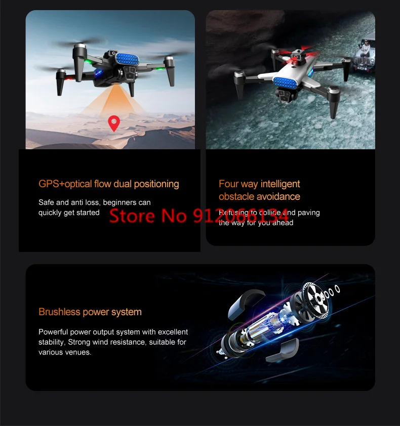 4K ESC GPS Follow Me Brushless - Drone Rc Fpv Manual のレビューと価格