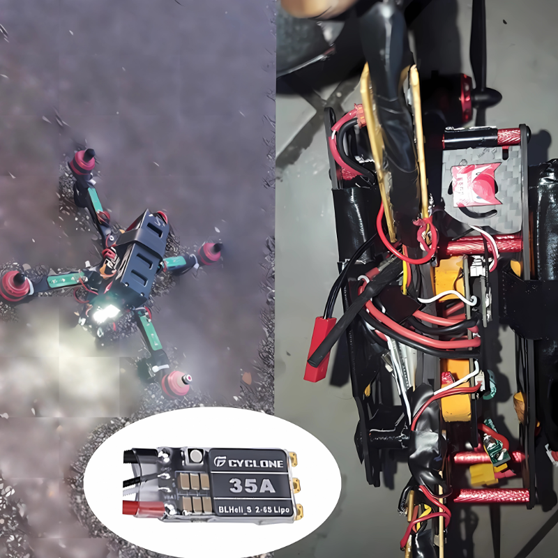 Cyclone 35A BLHeli_S ESC - Hig - Drone Rc Remote Control のレビューと価格