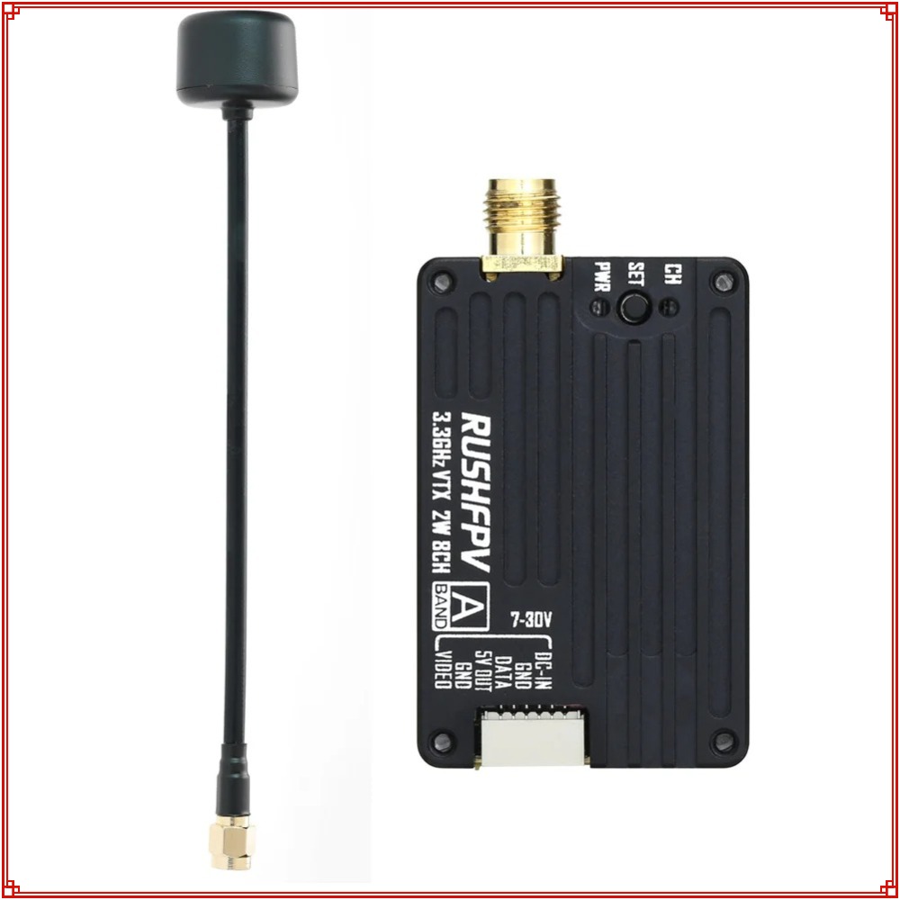 2026 New RUSHFPV 3.3G 2W VTX T - Drone Rc Remote Control のレビューと価格