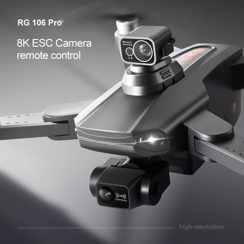 RG106 PRO Drone 8k Dual Camera - Drone Rc Fpv Manual のレビューと価格
