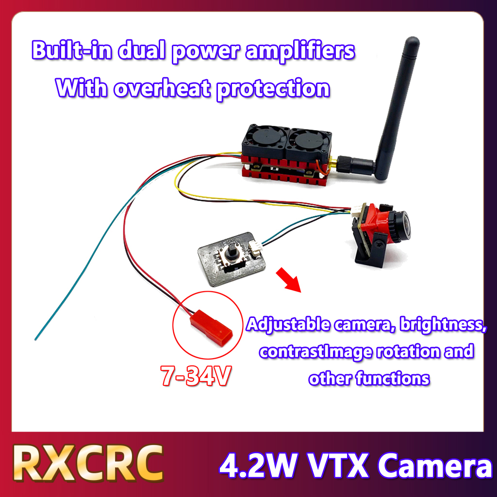 RXCRC 5.8G 48CH 4.2W High Powe - Drone Rc Remote Control のレビューと価格