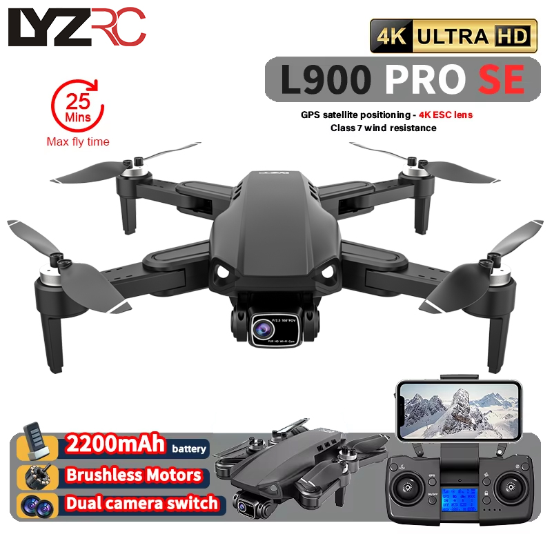 L900 Pro SE MAX GPS Drone 4K P - Drone E88Pro Rc 4K のレビューと価格