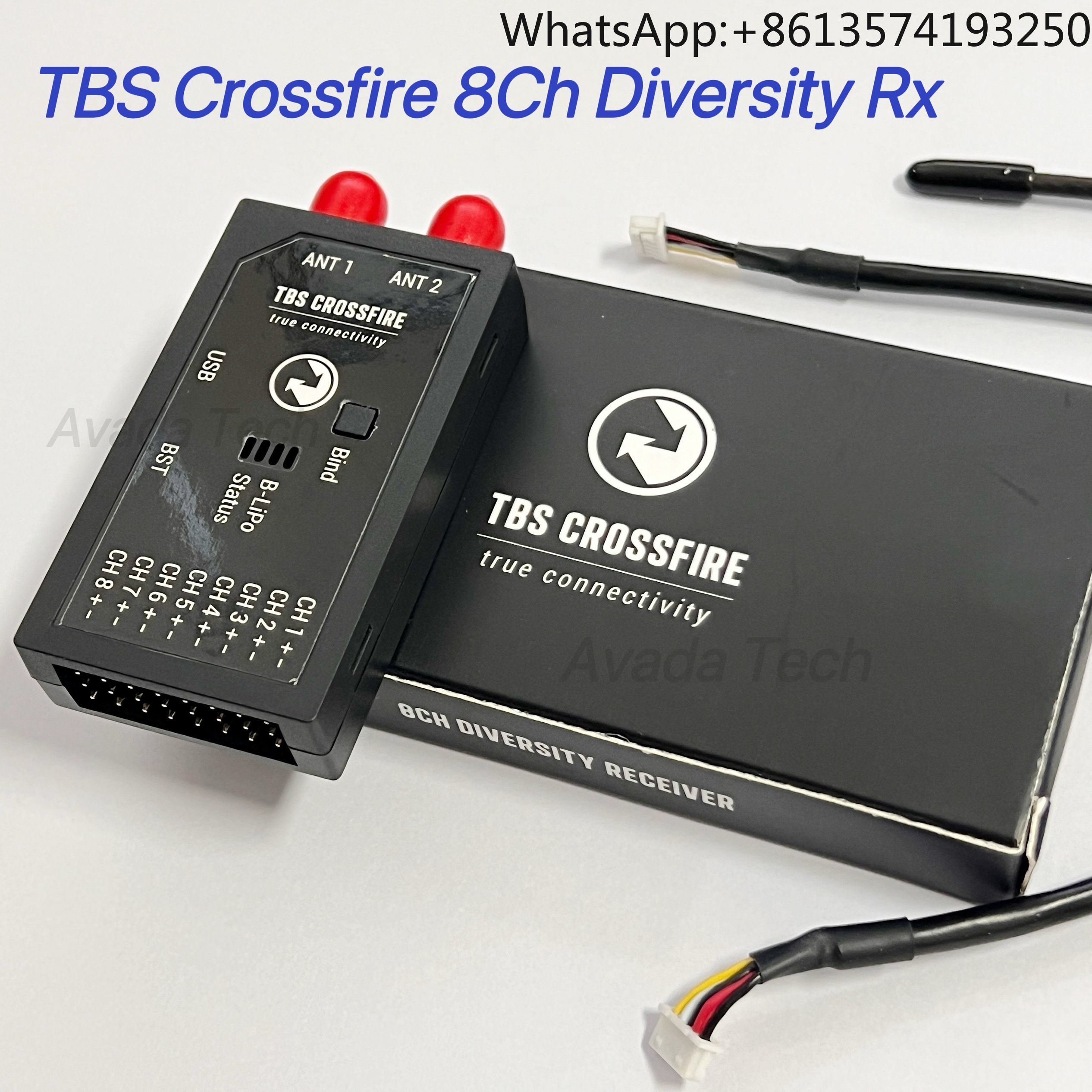 TBS CROSSFIRE 8CH DIVERSITY RX - Crossfire Receiver Rx のレビューと価格