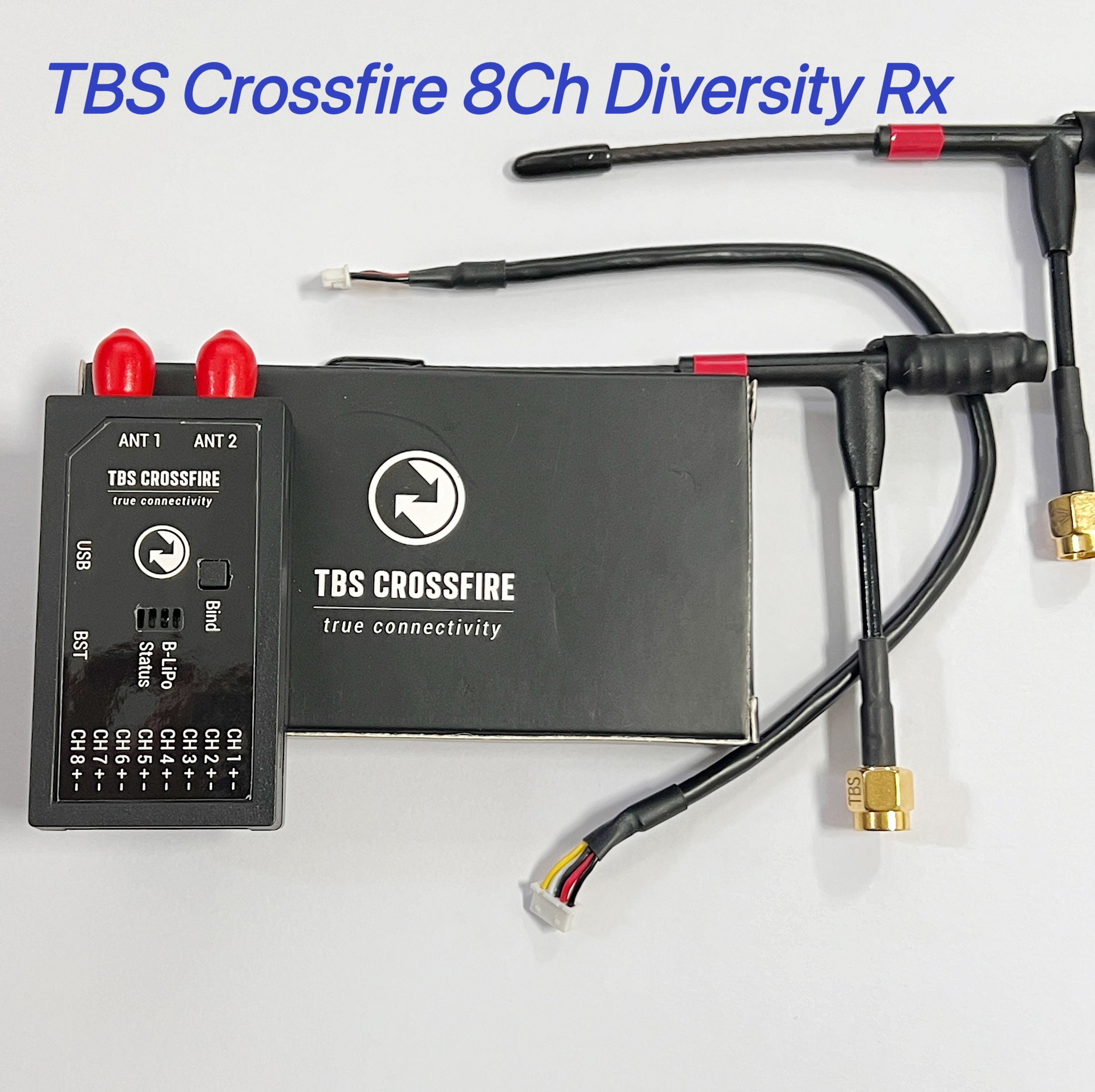 TBS CROSSFIRE 8CH DIVERSITY RX - Crossfire Receiver Rx のレビューと価格