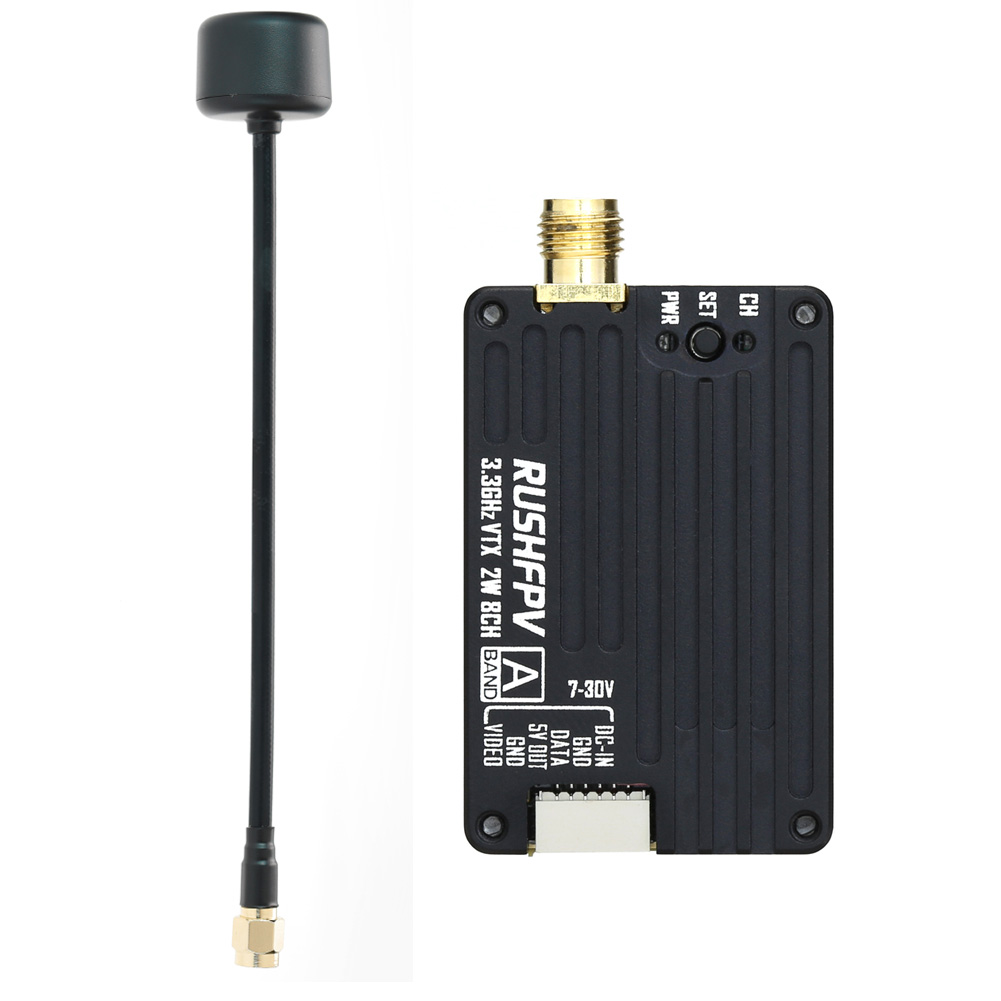 RUSHFPV 3.3G 2W VTX Transmitte - Drone Rc Remote Control のレビューと価格
