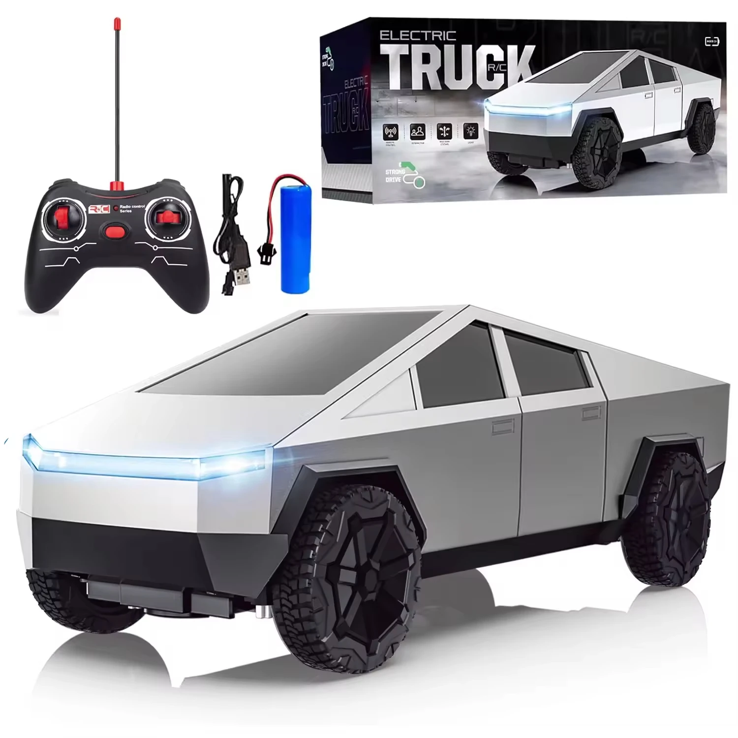 1:24 RC Cybertruck Pickup 4WD  - Drone Lidi Rc のレビューと価格