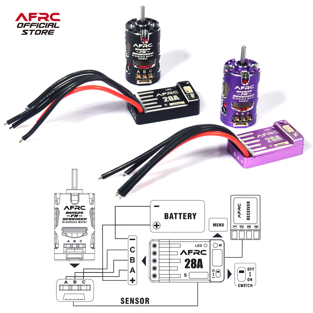 AFRC ESC 28A Brushless Power K - Rc Drift Car Kit のレビューと価格