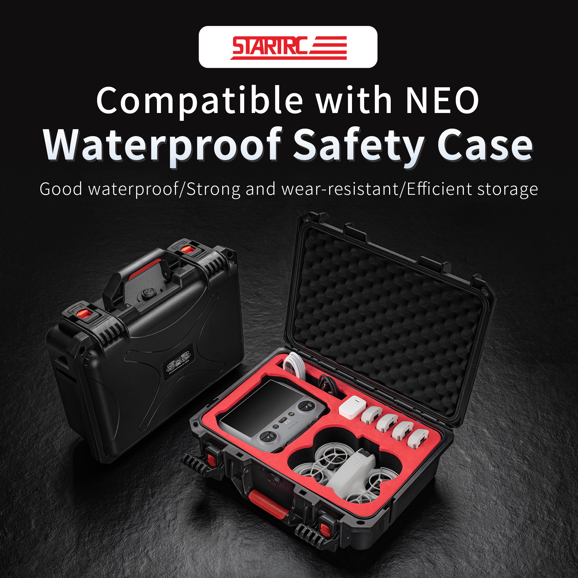 Portable Hard Waterproof Case  - Drone Dji Rc N3 のレビューと価格