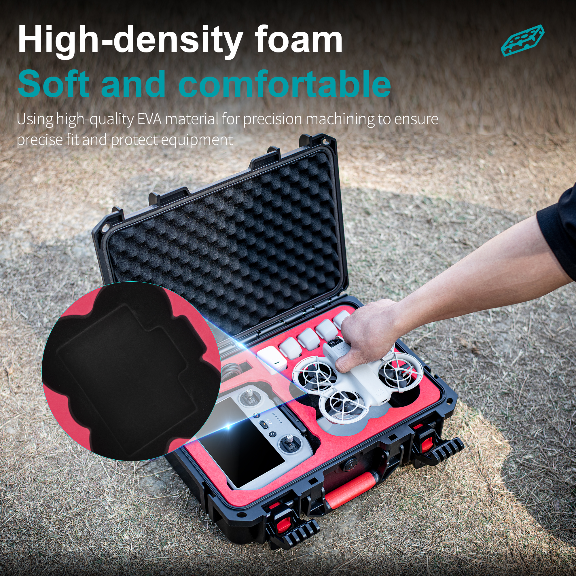 Portable Hard Waterproof Case  - Drone Dji Rc N3 のレビューと価格