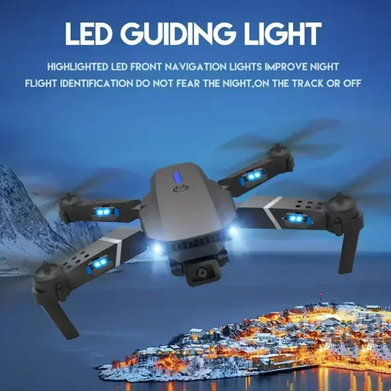 E88 Pro WIFI FPV Drone Wide An - Drone E88Pro Rc 4K のレビューと価格