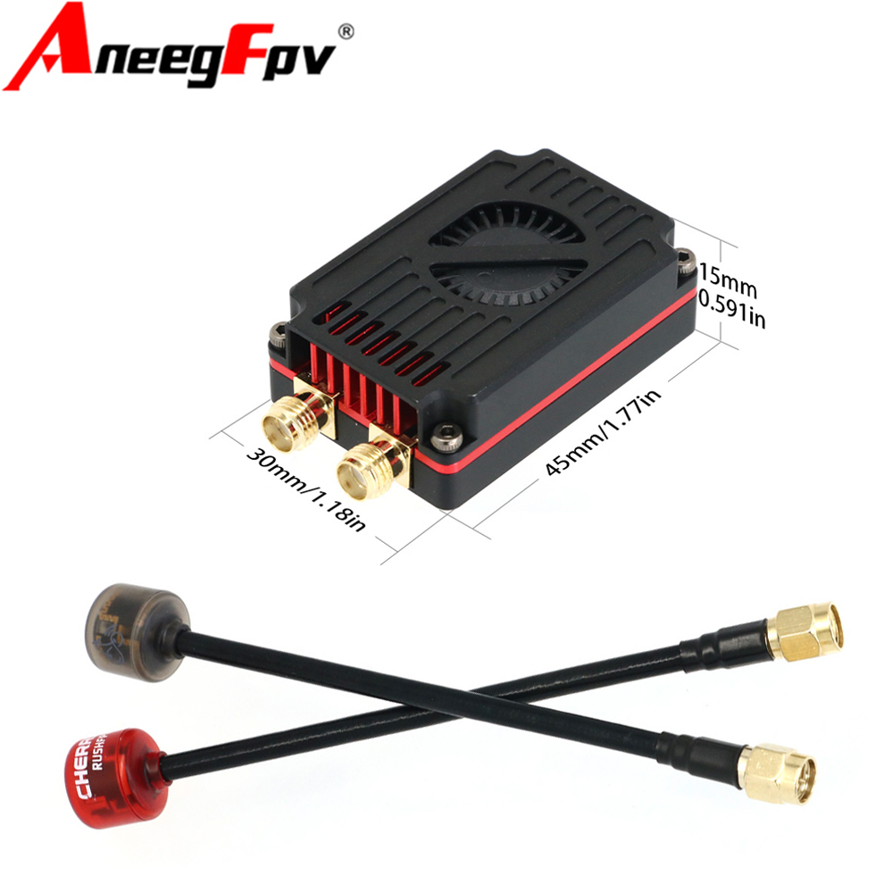 RUSHFPV 4.9G 5.8G 2.5W VTX 8+  - Drone Rc Frequency のレビューと価格