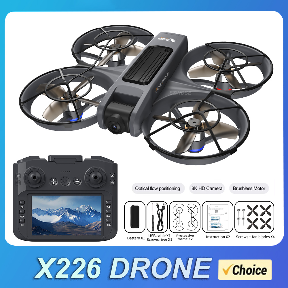 NEW X226 RC Drone 2.4G 5G WIFI - Drone E88Pro Rc 4K のレビューと価格