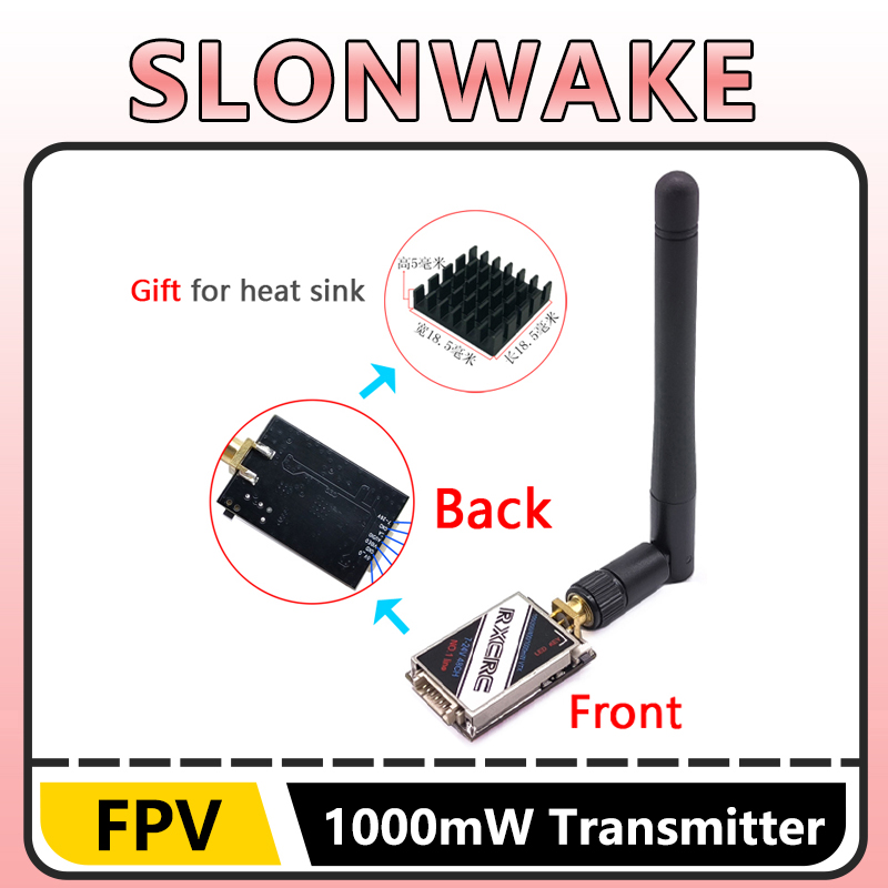 SLONWAKE  5.8G 48CH 1W VTX 100 - Receiver Rc Drone のレビューと価格