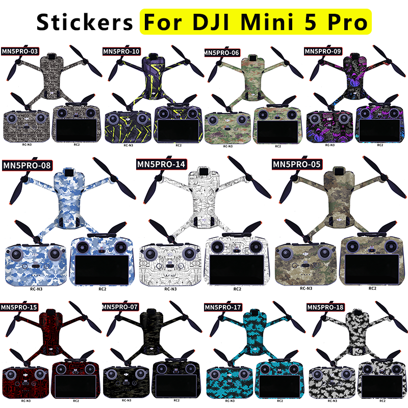 For DJI Mini 5Pro Drone Sticke - Drone Dji Rc N3 のレビューと価格