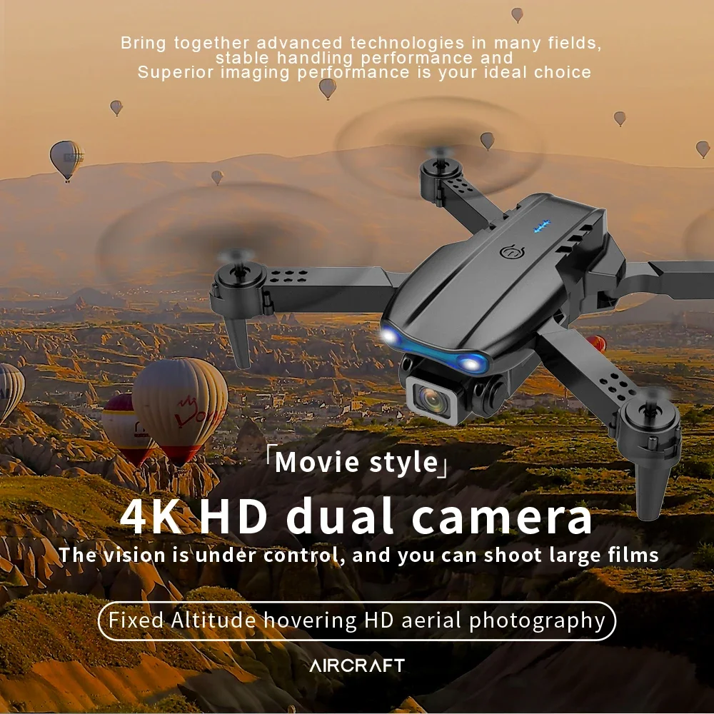 GISAEV E99 K3 pro Mini Drone 2 - Drone E88Pro Rc 4K のレビューと価格
