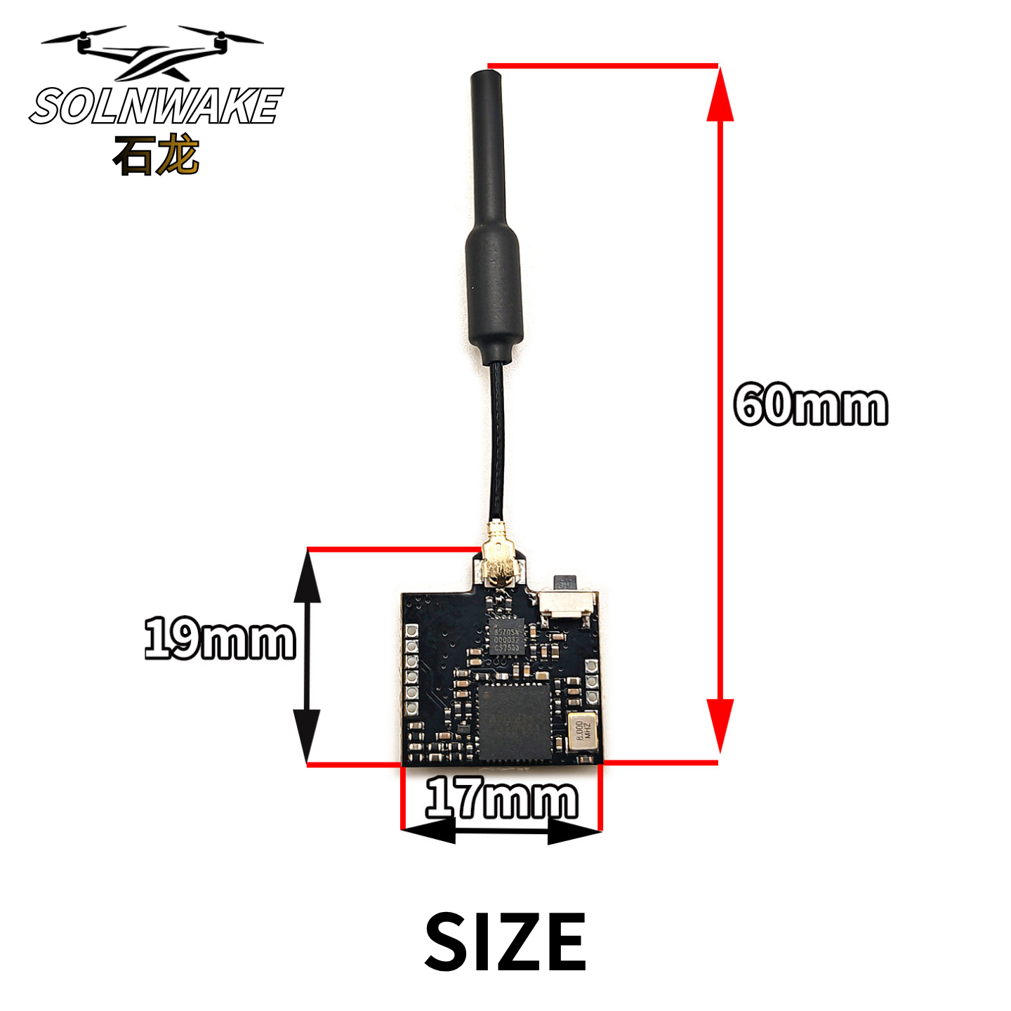 SLONWAKE Nano 5.8G 48CH 200mW  - Drone Rc Remote Control のレビューと価格