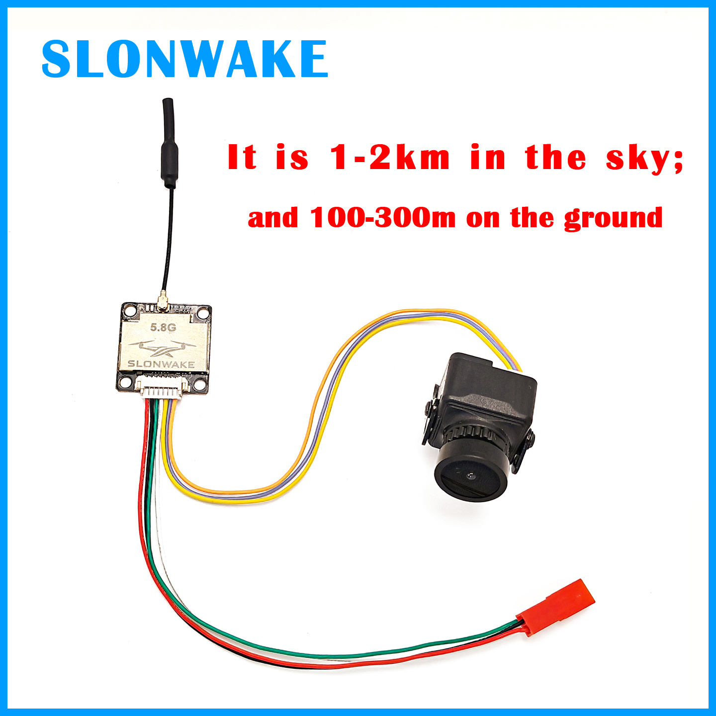 SLONWAKE Ready to use 5.8G 48C - Receiver Rc Drone のレビューと価格