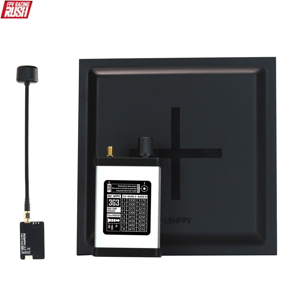 RUSHFPV 3.3G 2W VTX Transmitte - Receiver Rc Drone のレビューと価格