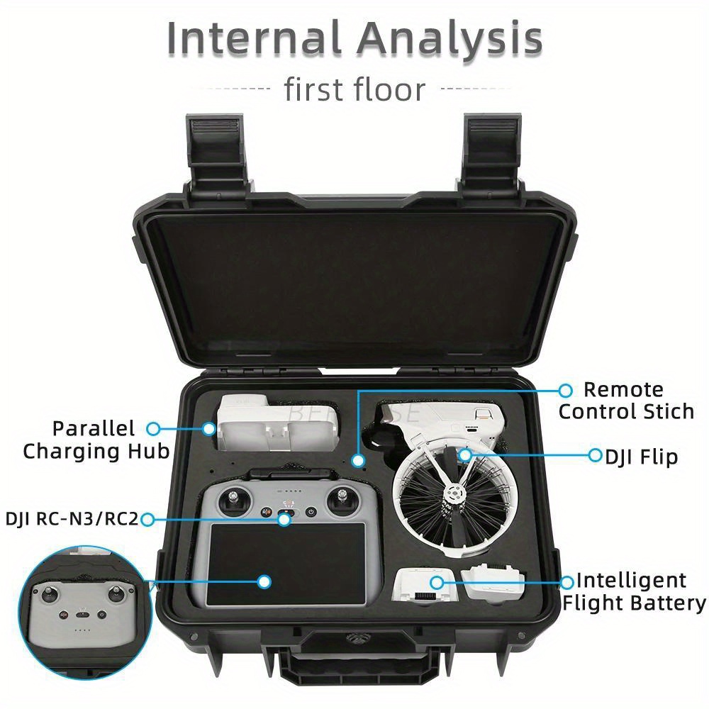 For DJI Flip hard-shell storag - Drone Dji Rc N3 のレビューと価格