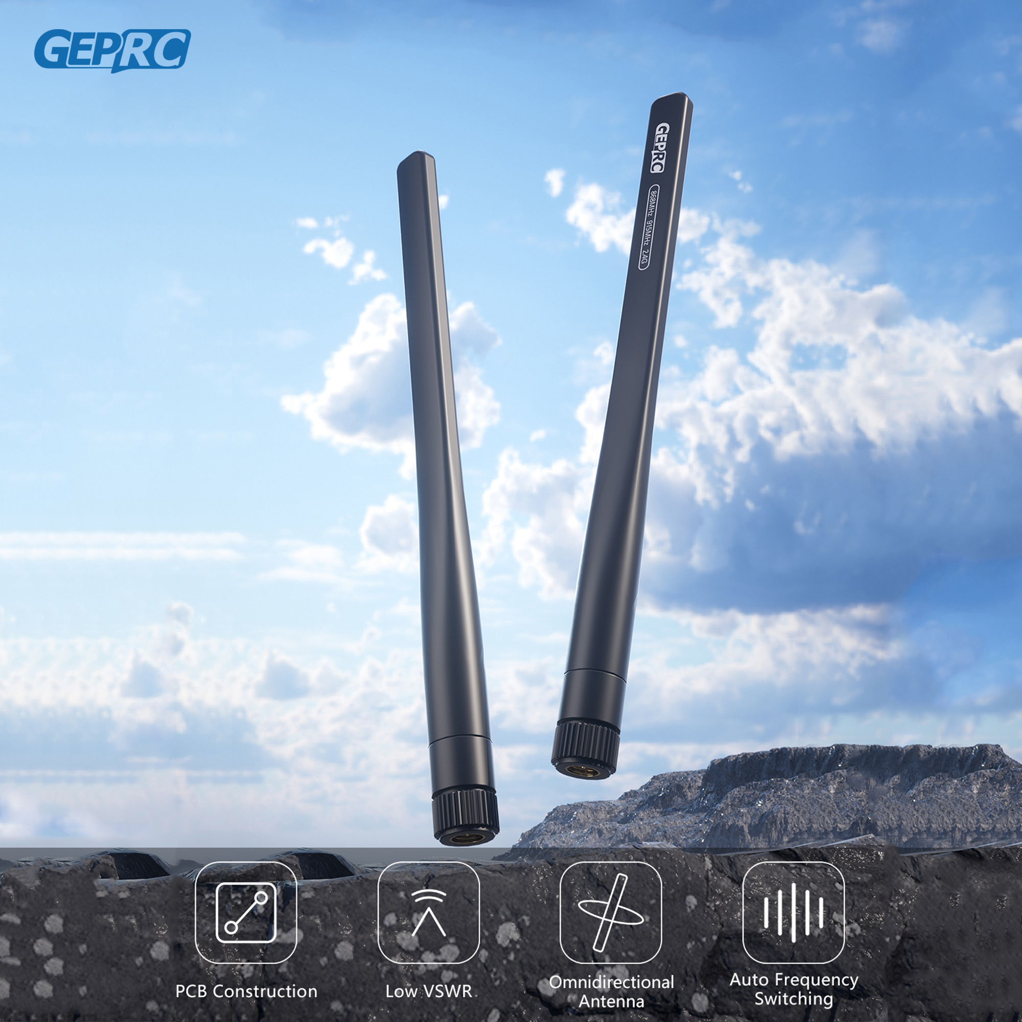 GEPRC 868MHz 915MHz 2.4G Tri-B - Drone Rc Frequency のレビューと価格