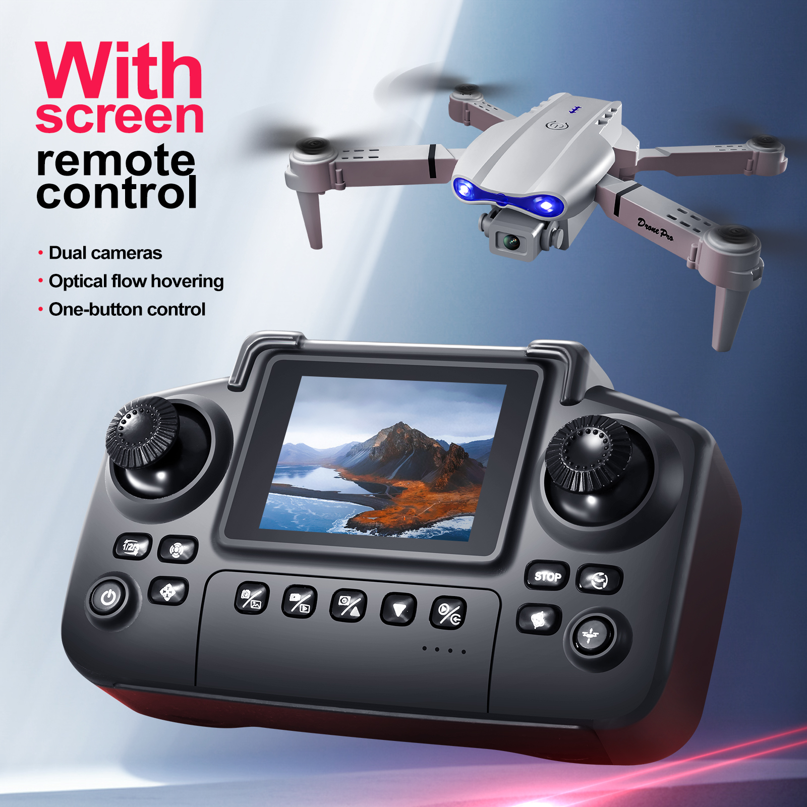 2025 New E88 E99 Upgraded Dron - Drone E88Pro Rc 4K のレビューと価格