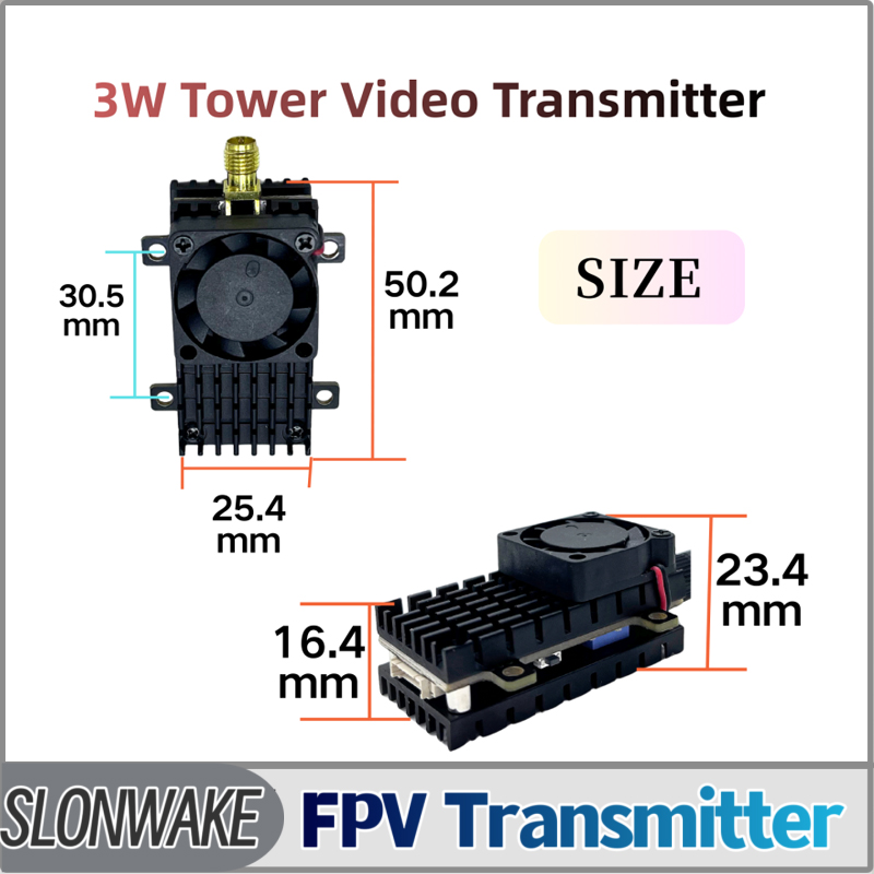 SLONWAKE 5.8G 3000mW Simulatio - Drone Rc Remote Control のレビューと価格