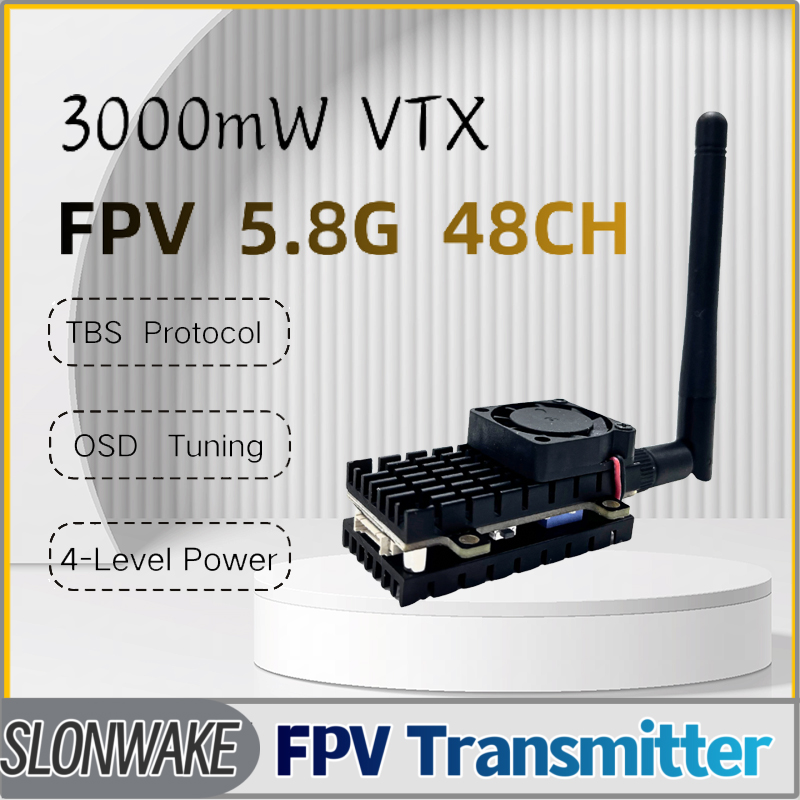 SLONWAKE 5.8G 3000mW Simulatio - Drone Rc Remote Control のレビューと価格