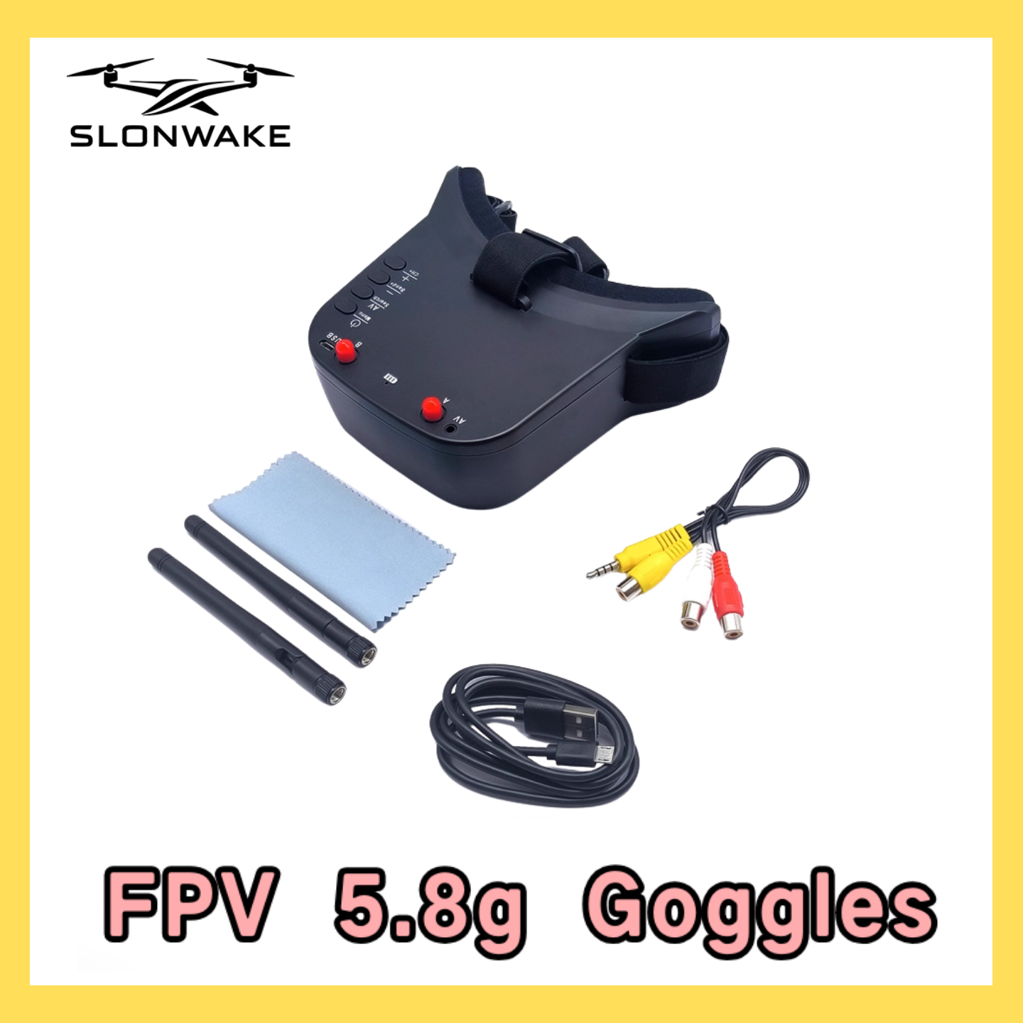 SLONWAKE 5.8G 48CH FPV 400mw V - Drone Rc Remote Control のレビューと価格