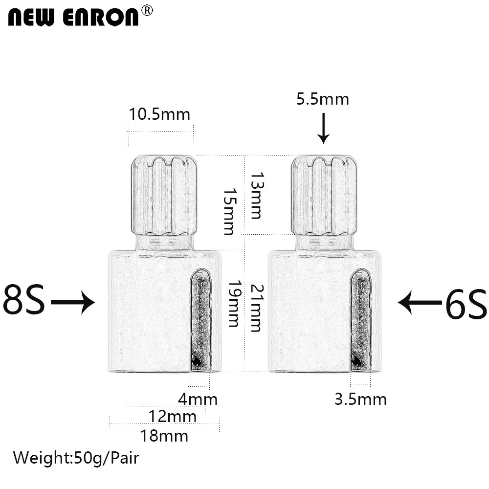 NEW ENRON 2Pcs 11T Hard Steel  - Rc Drift Car Kit のレビューと価格