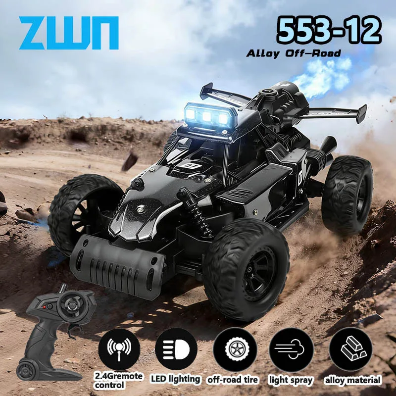 ZWN 1:18 2.4G RC Car With LED  - Drone Lidi Rc のレビューと価格