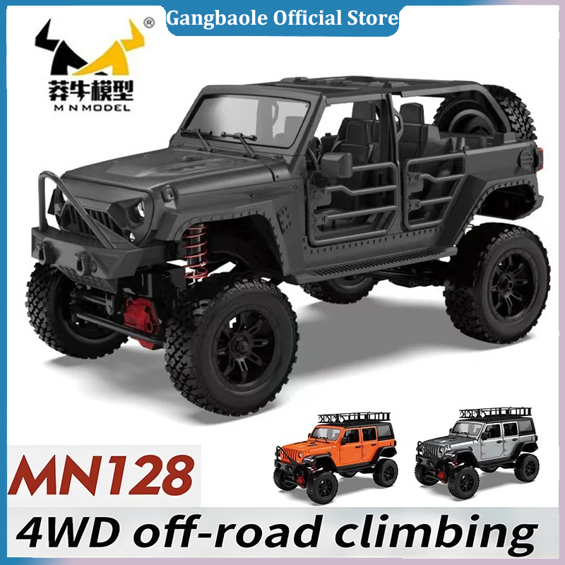 RC Crawler 4x4 Car MN128  2.4G - Drone Lidi Rc のレビューと価格