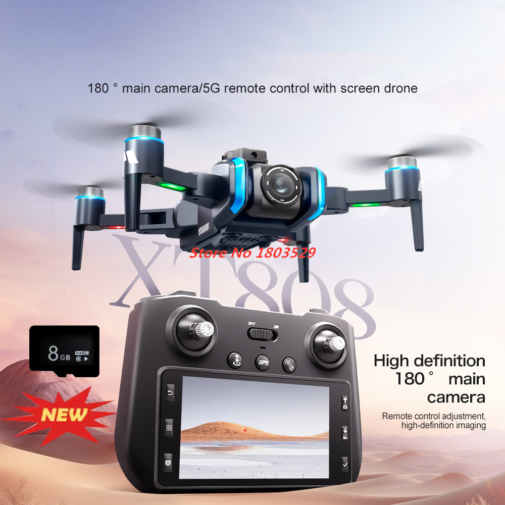 8K Brushless Obstacle Avoidanc - Drone Rc Fpv Manual のレビューと価格