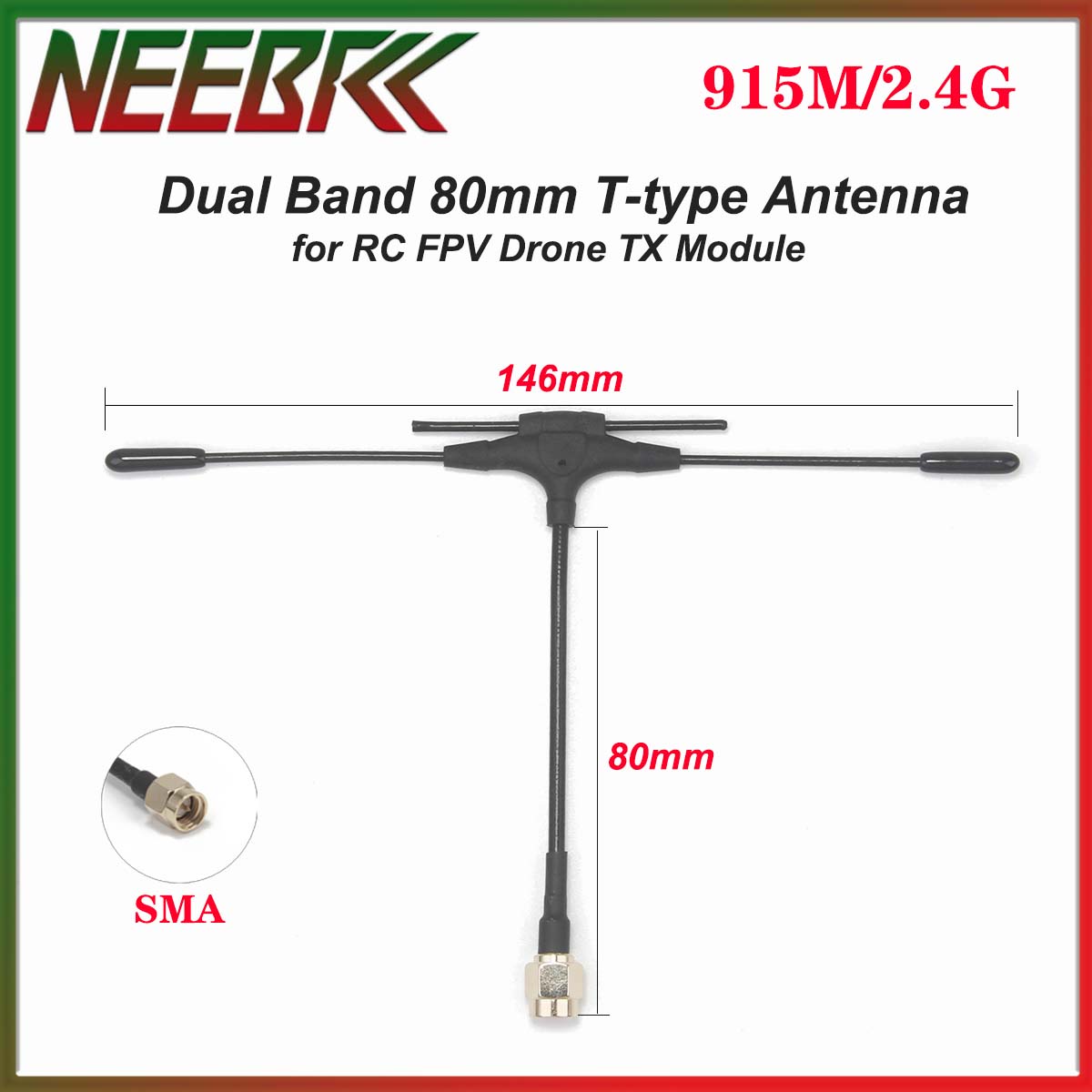 NEEBRC 915M/2.4G Dual Band 80m - Drone Rc Frequency のレビューと価格