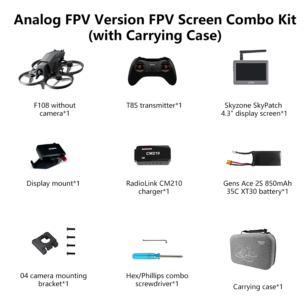Radiolink F108 Optical Flow FP - Drone Rc Fpv Manual のレビューと価格