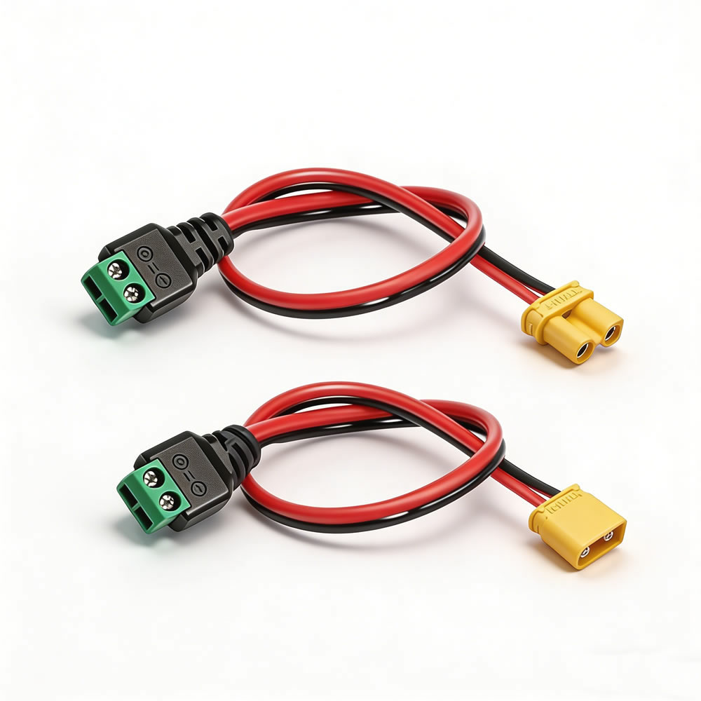 XT30 to 2 Pin Solderless Termi - Drone Rc Car Hybrid のレビューと価格