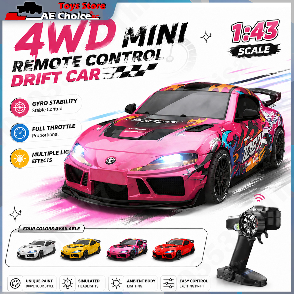 Hot Sale 1/43 JXC1087X Supra S - Rc Drift Car Kit のレビューと価格